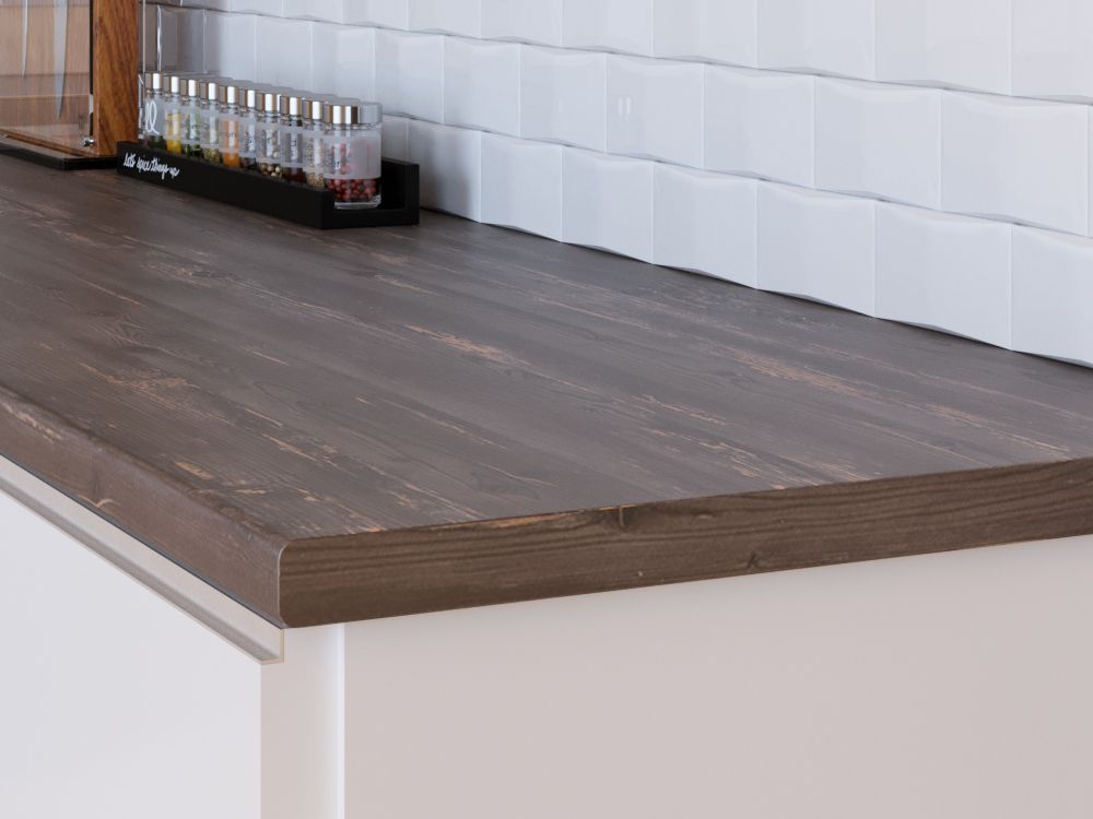 Столешница 7030/FL черная сосна премьер эксклюзив 3000х600х27