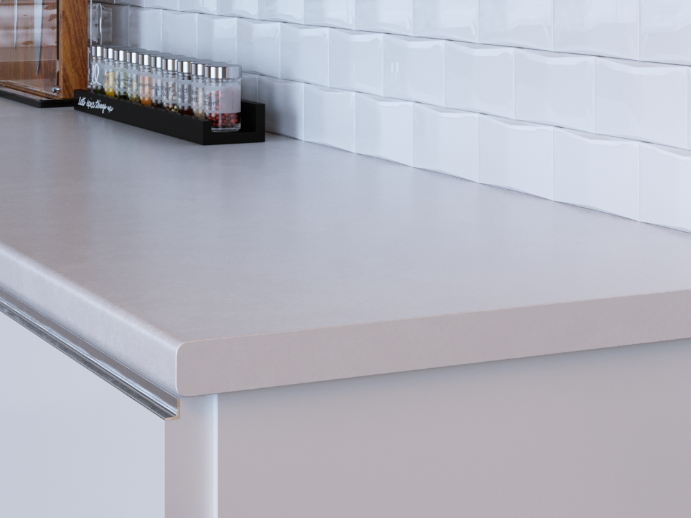 Столешница 1012/Cr керамика белая 3000х600х27