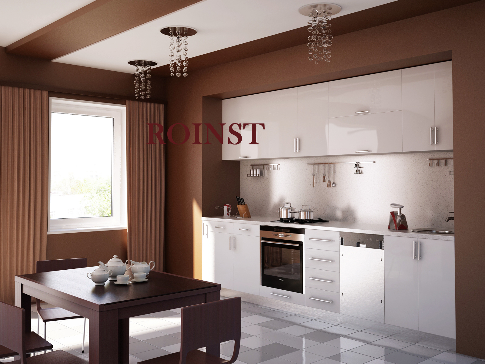 Кухни на заказ из Пластика Алеяндра