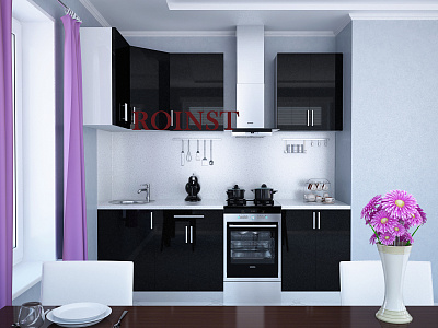 Кухни угловые на заказ Адория