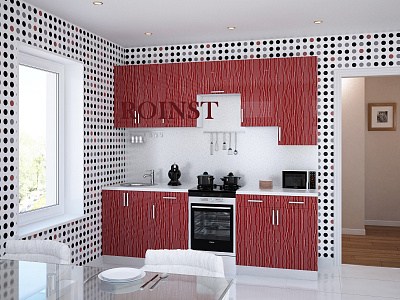 Кухни на заказ из Пластика Джуанита