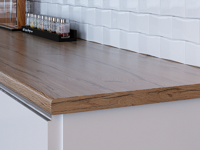 Столешница 2075/Fl дуб кера 3000х600х40