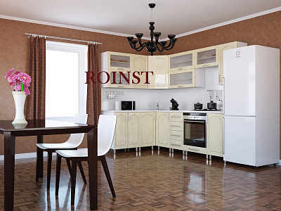 Кухни угловые на заказ МДФ Лусия