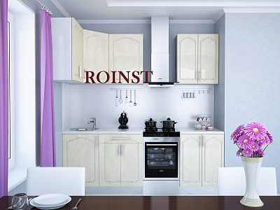 Кухни угловые на заказ МДФ Эстрелла