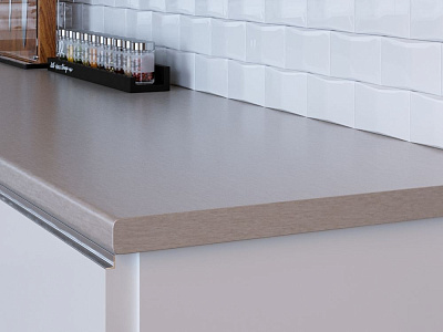 Столешница 5013/S Платина NEW 3000х600х27