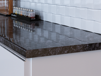 Столешница 946/1 кастило темный ГЛ 3000х600х27