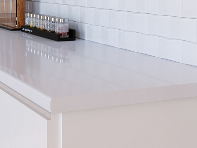 Столешница 111/1 белый ГЛ 3000х600х27