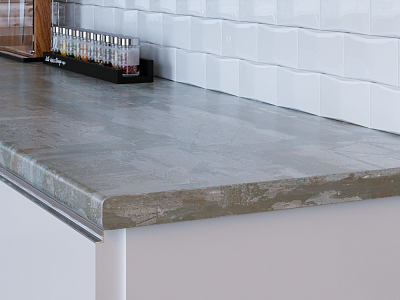 Столешница 7097/S граффити эксклюзив 3000х600х27