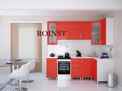 Кухни угловые на заказ МДФ Исобел