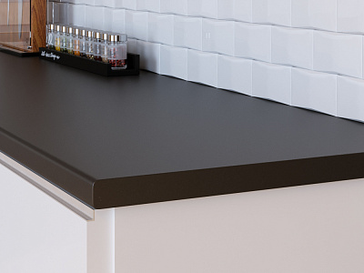 Столешница 1021/Q черный 3000х600х27