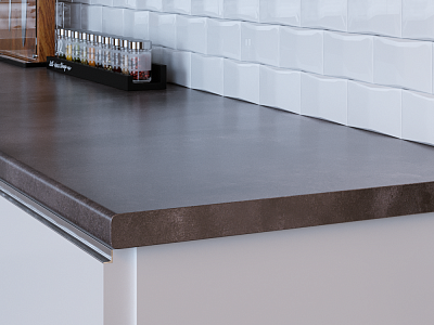 Столешница 5016/Pt чёрный детройт 3000х600х27